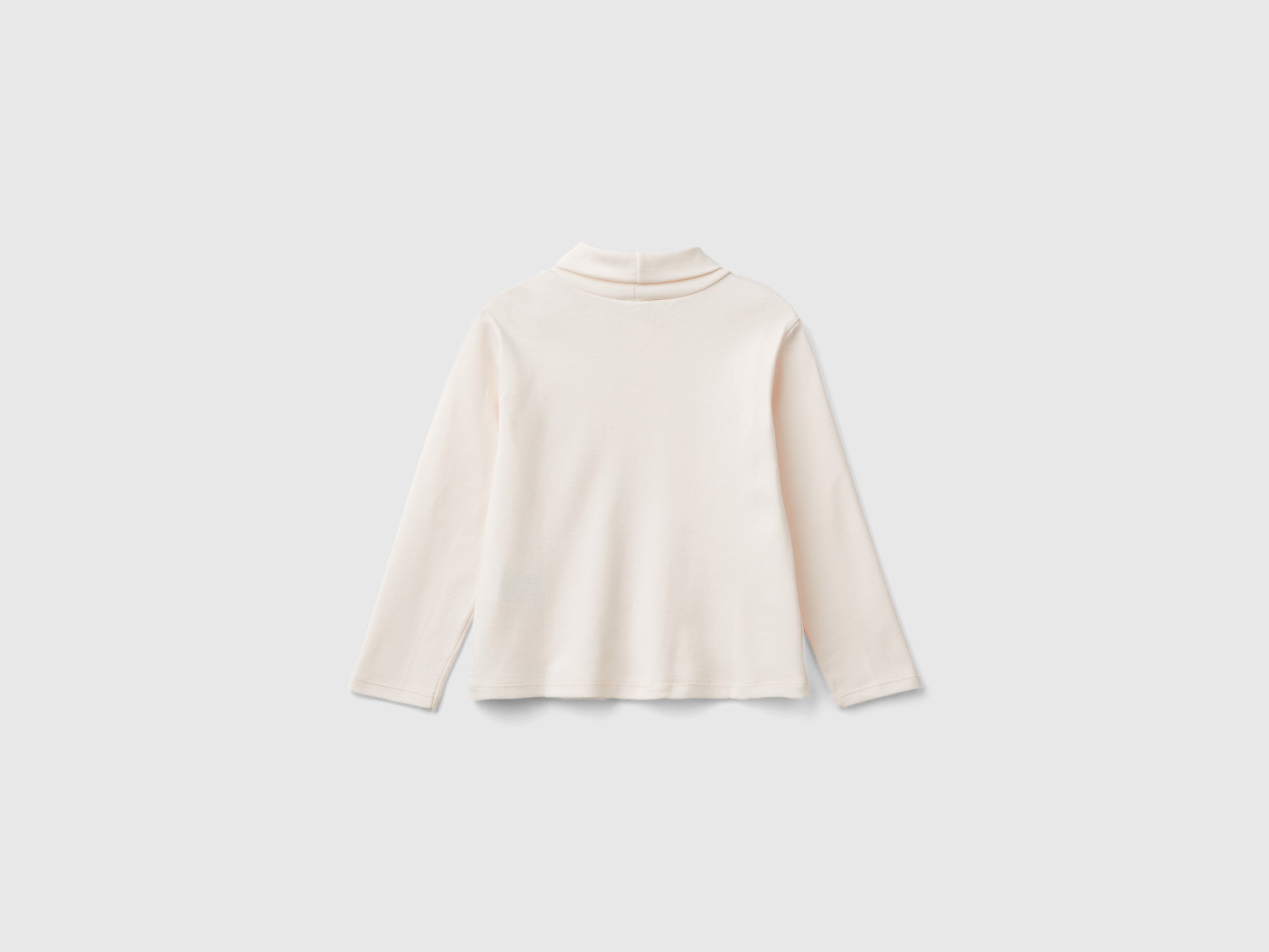 United Colors of Benetton Turtleneck T-Shirt Lupetto bimbo cotone
