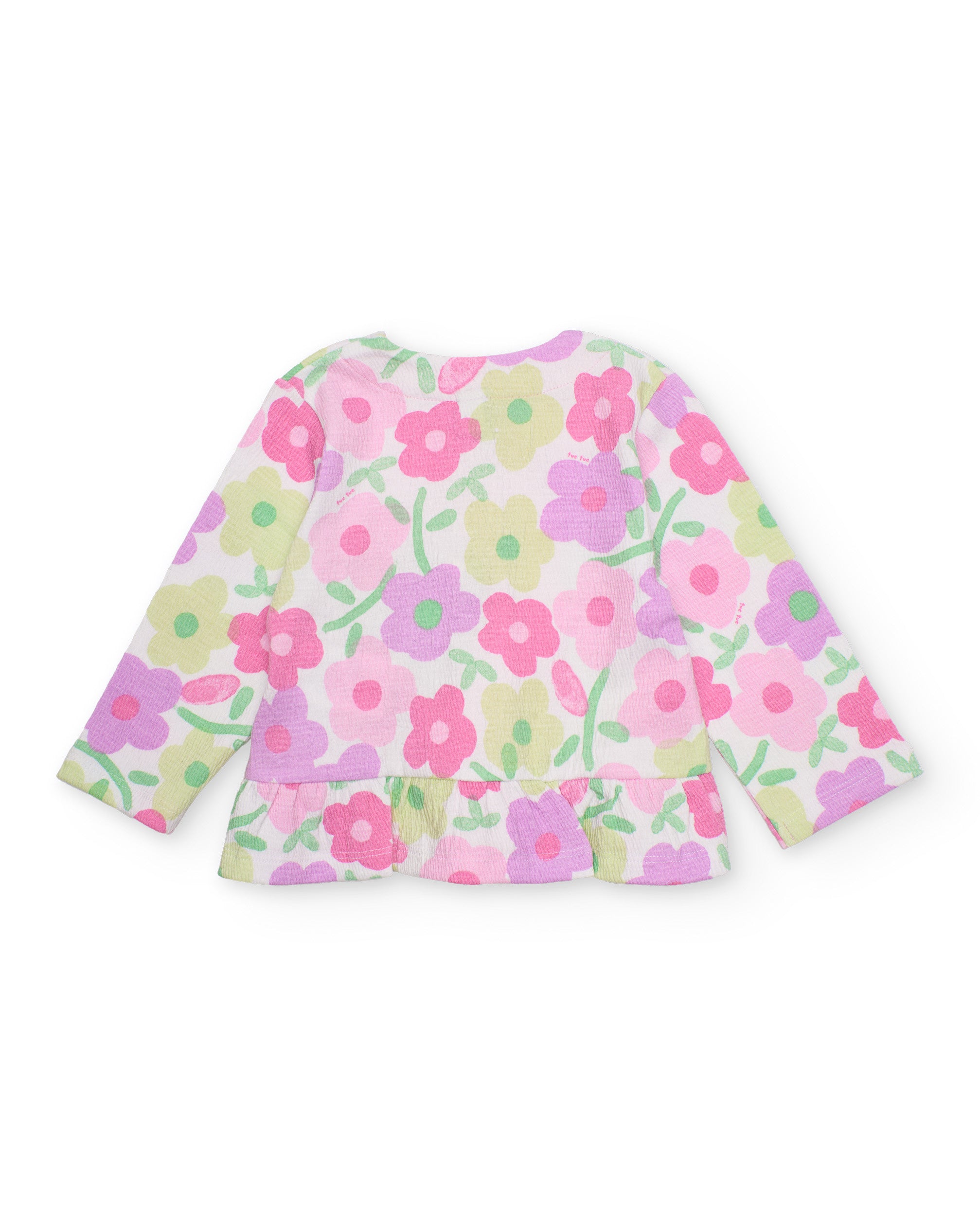 TucTuc Completi Completo Neonata Rosa 3 Pezzi Fiori
