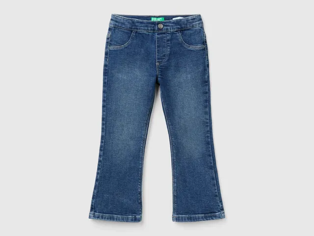 United Colors of Benetton Jeans jeggings denim bimba cotone riciclato