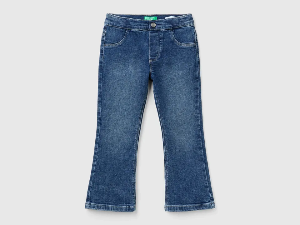 United Colors of Benetton Jeans jeggings denim bimba cotone riciclato