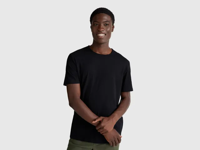 United Colors of Benetton Slub cotton t-shirt maglietta cotone