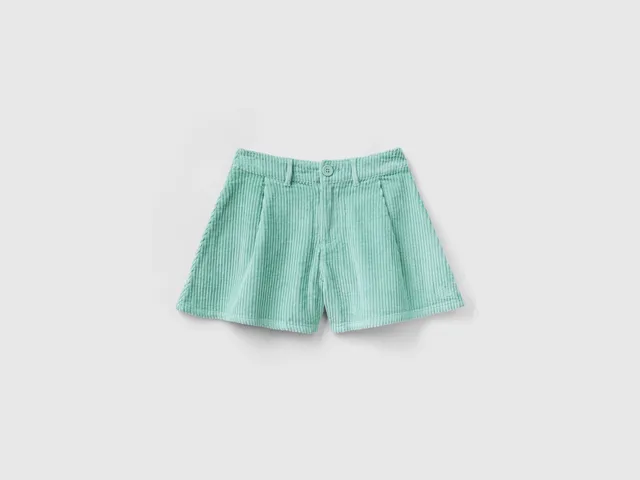 United Colors of Benetton Bermuda velluto cotone donna