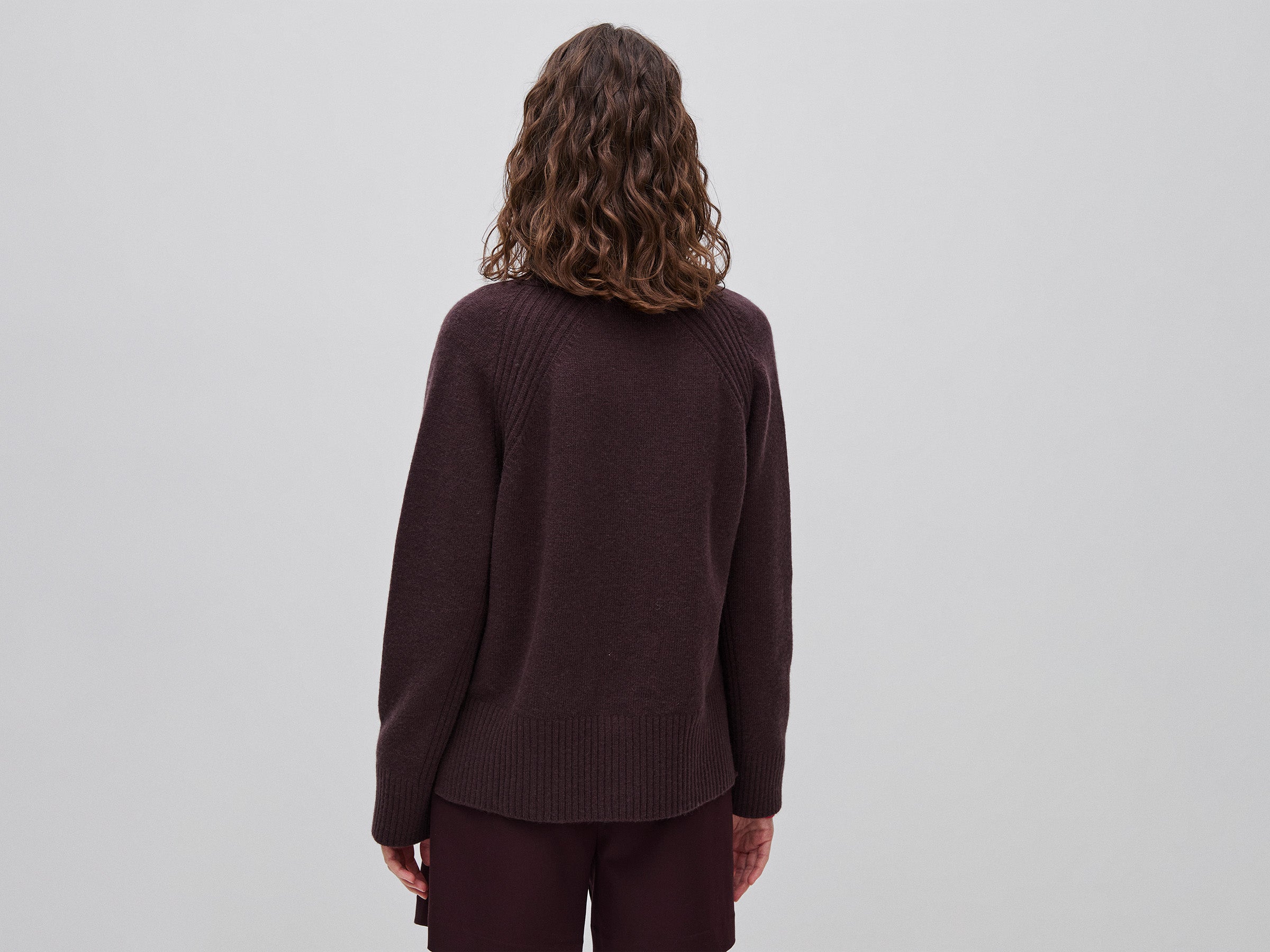 United Colors of Benetton Oversized wool cardigan lana scollo V