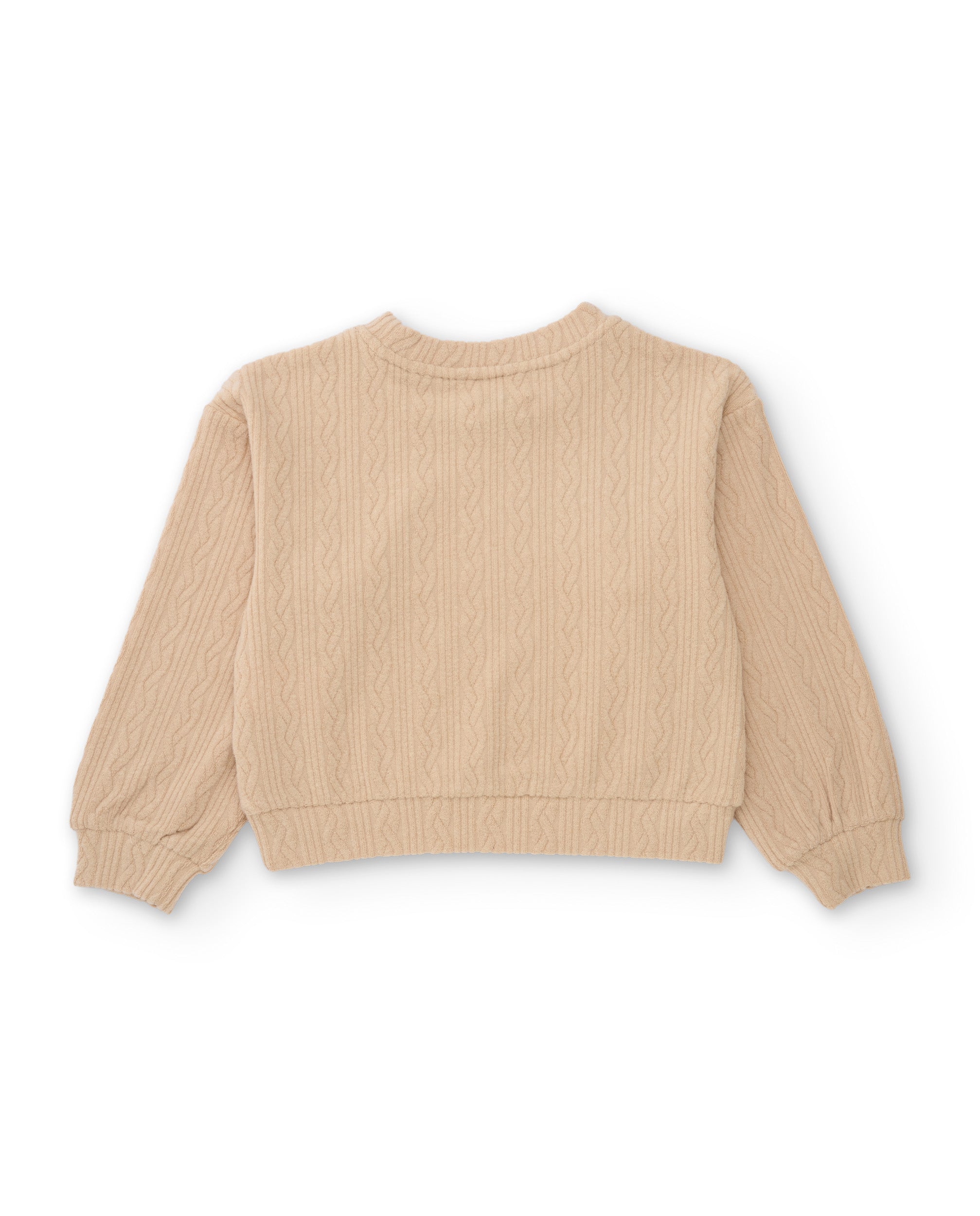 TucTuc Maglioni maglione bambina beige taglio ampio