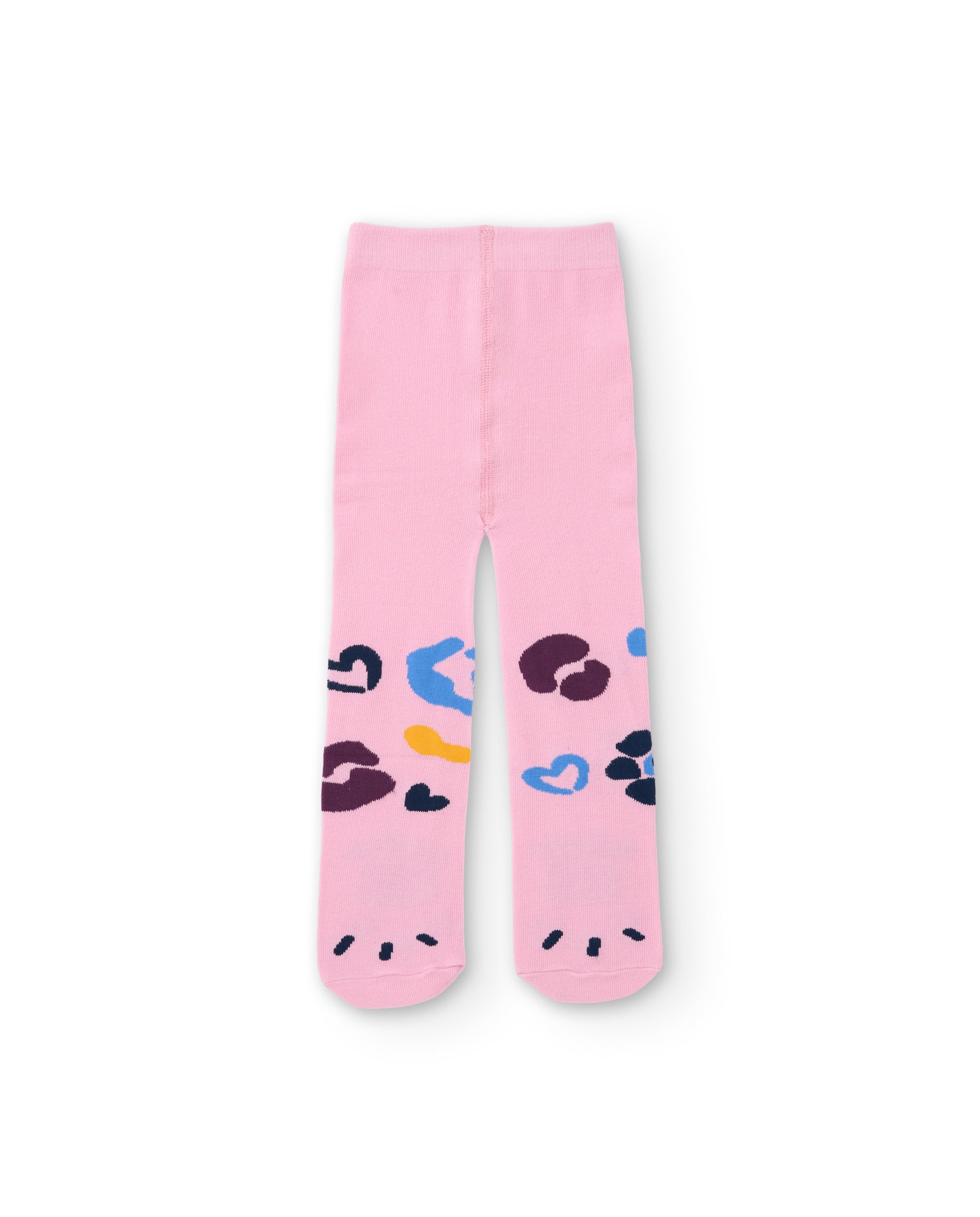 TucTuc Accessori Collant Bambina Maglia Rosa Fantasia