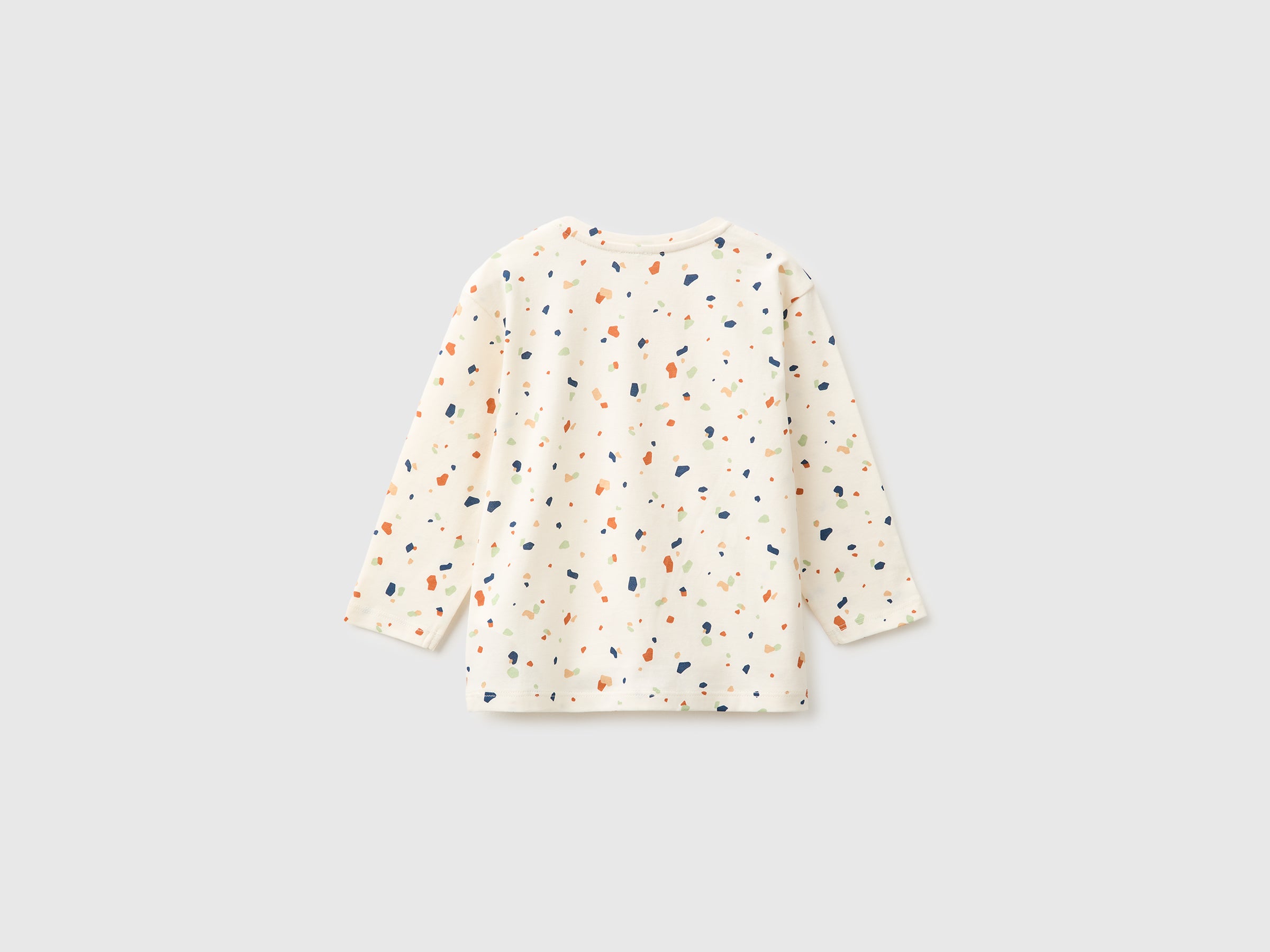 Benetton Maglia Manica Lunga 68 cotone organico