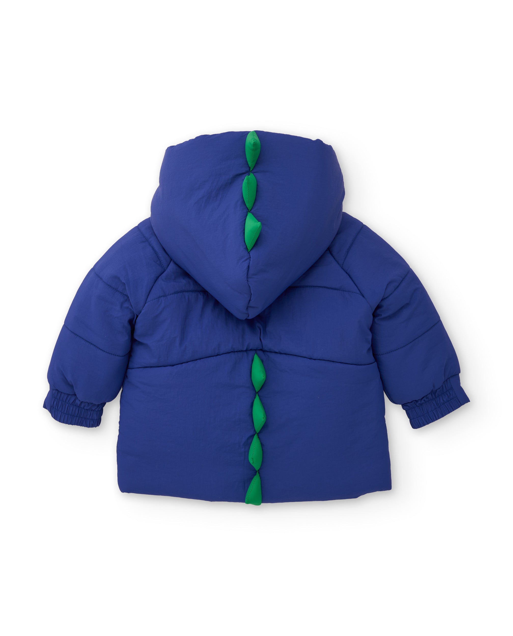 TucTuc Cappotto imbottito bambino blu con dinosauro