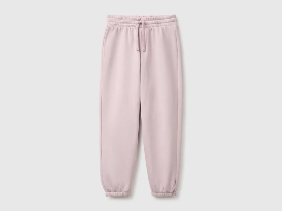 United Colors of Benetton Pantaloni Jogger in Felpa Misto Cotone