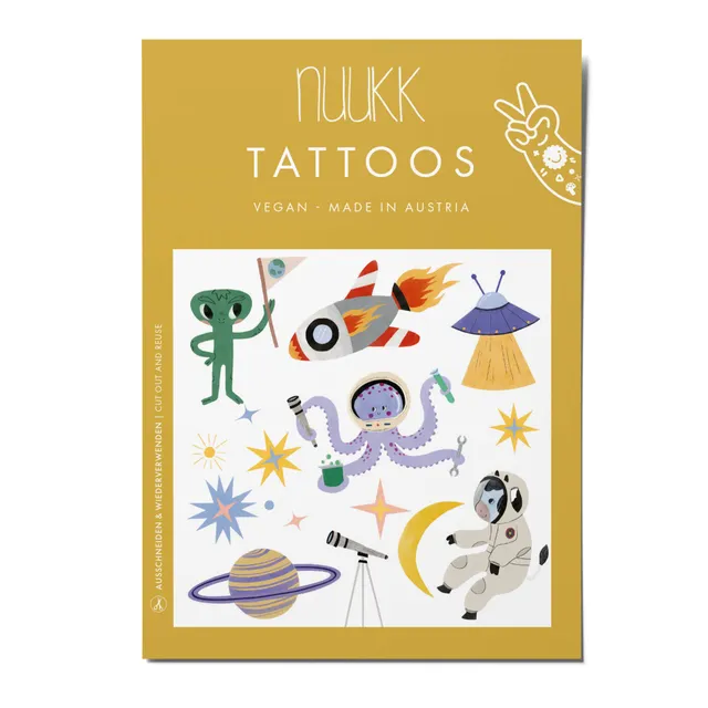 Nuuk tatuaggi temporanei spazio per bambini
