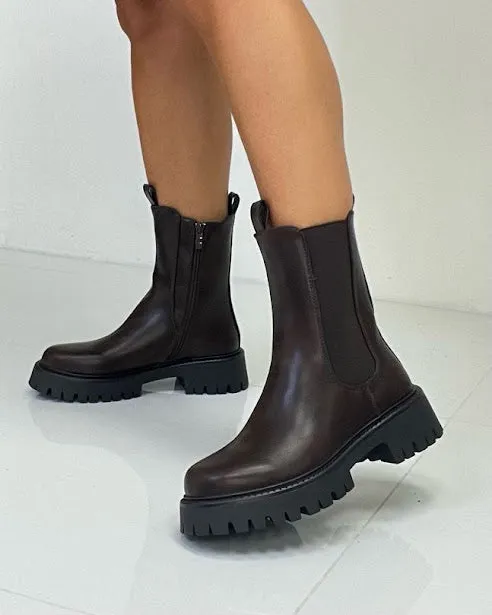 Sottosopra SWD8269 Stivaletti Neri 38 Ecopelle Zip