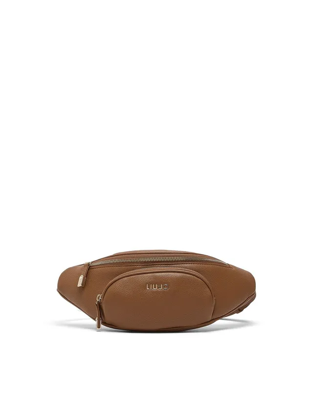 Liu Jo Baby Marsupio Logo marsupio cammello 34 cm zip