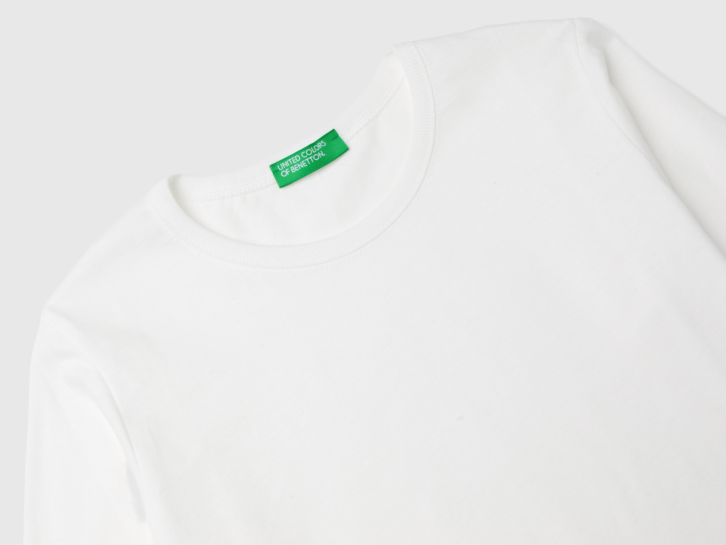 United Colors of Benetton Long sleeve t-shirt maglietta cotone bio