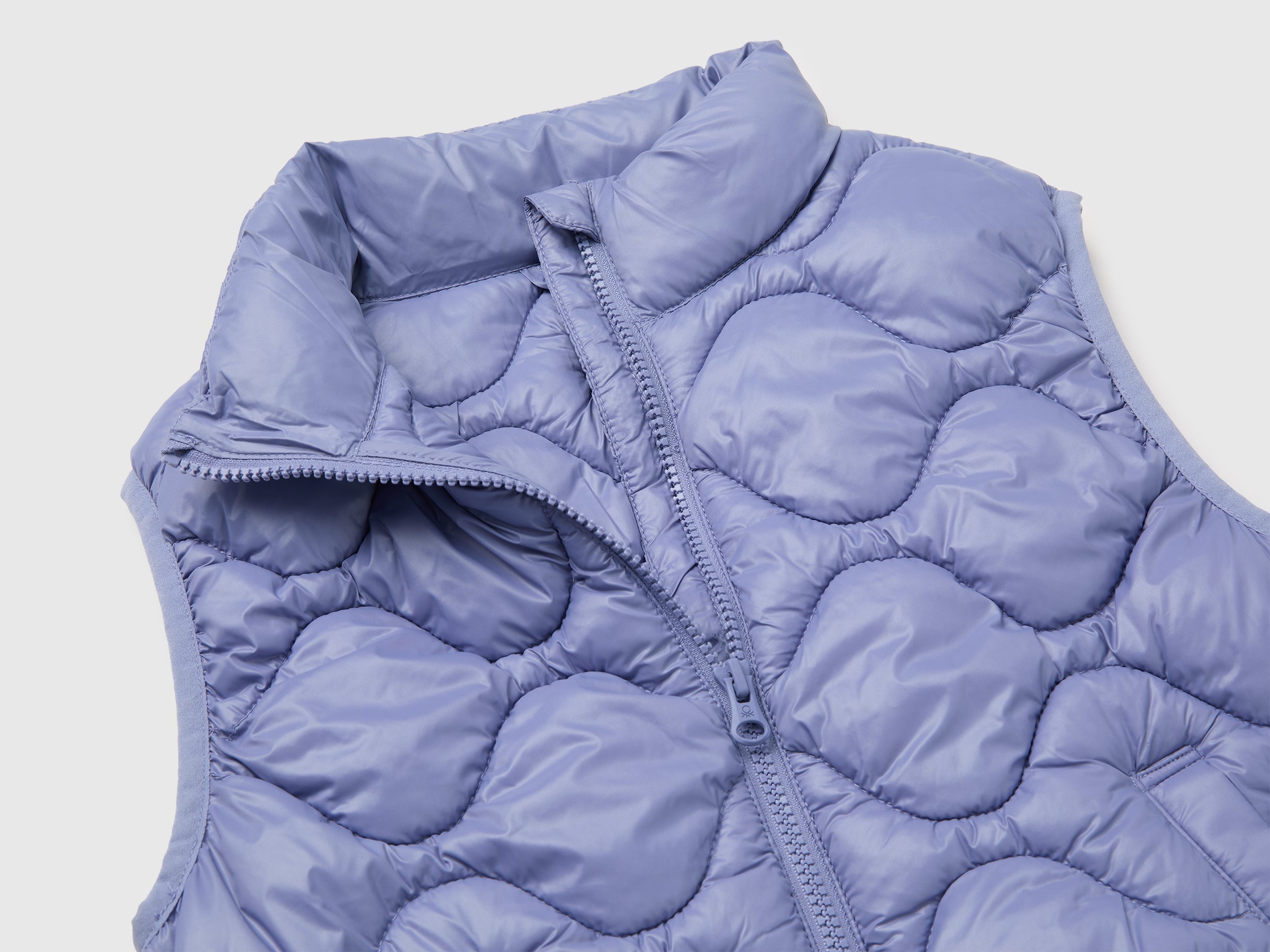 United Colors of Benetton Padded sleeveless jacket gilet nylon trapuntato