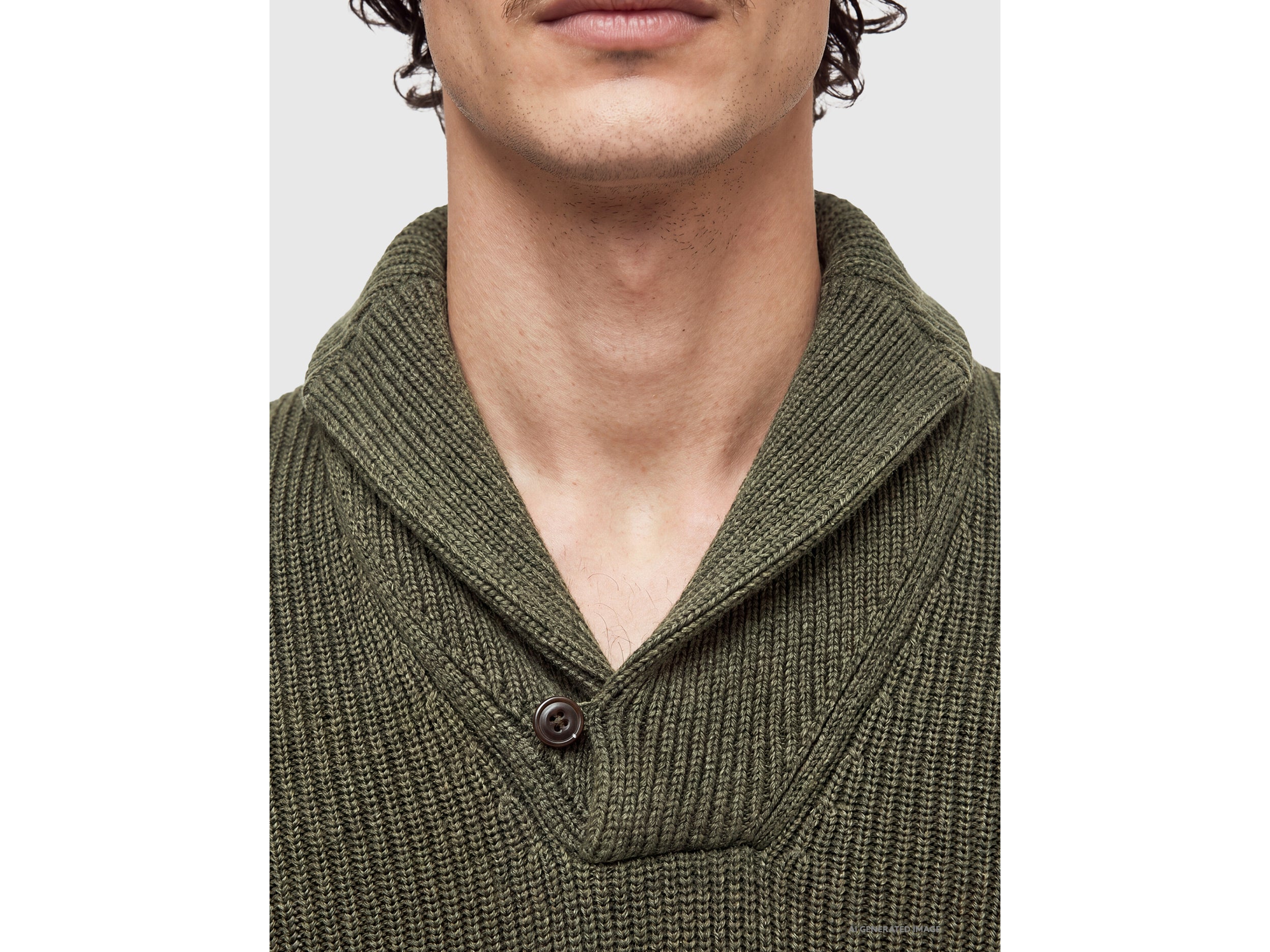 United Colors of Benetton Sweaters Maglione lana collo scialle M