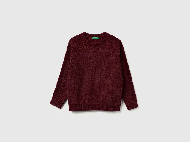 United Colors of Benetton Maglione Ciniglia Girocollo M