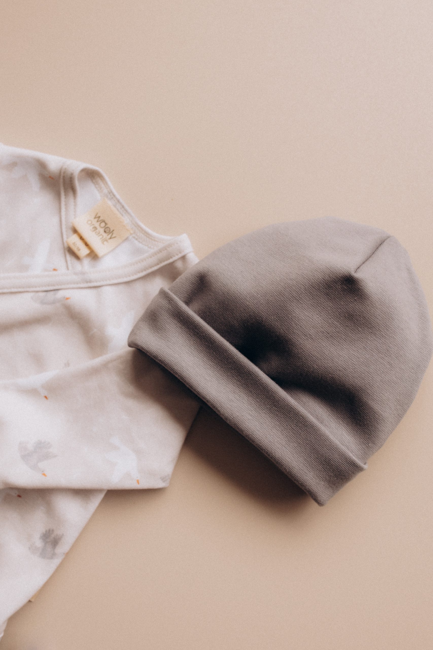 Woolly Organic Baby Hats Beanie Neonato Cotone Organico AW25