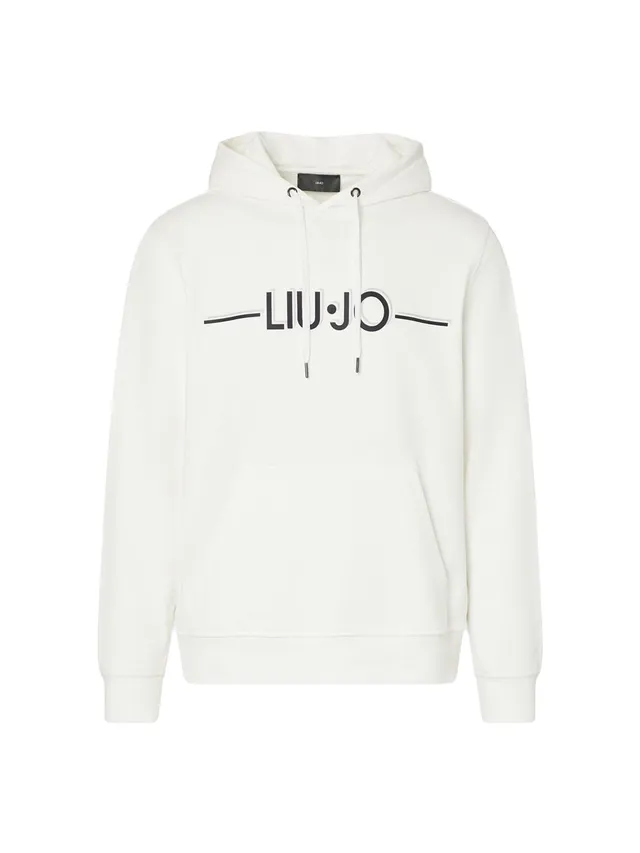 Liu Jo Felpa con Cappuccio Hoodie Bambina Cotone