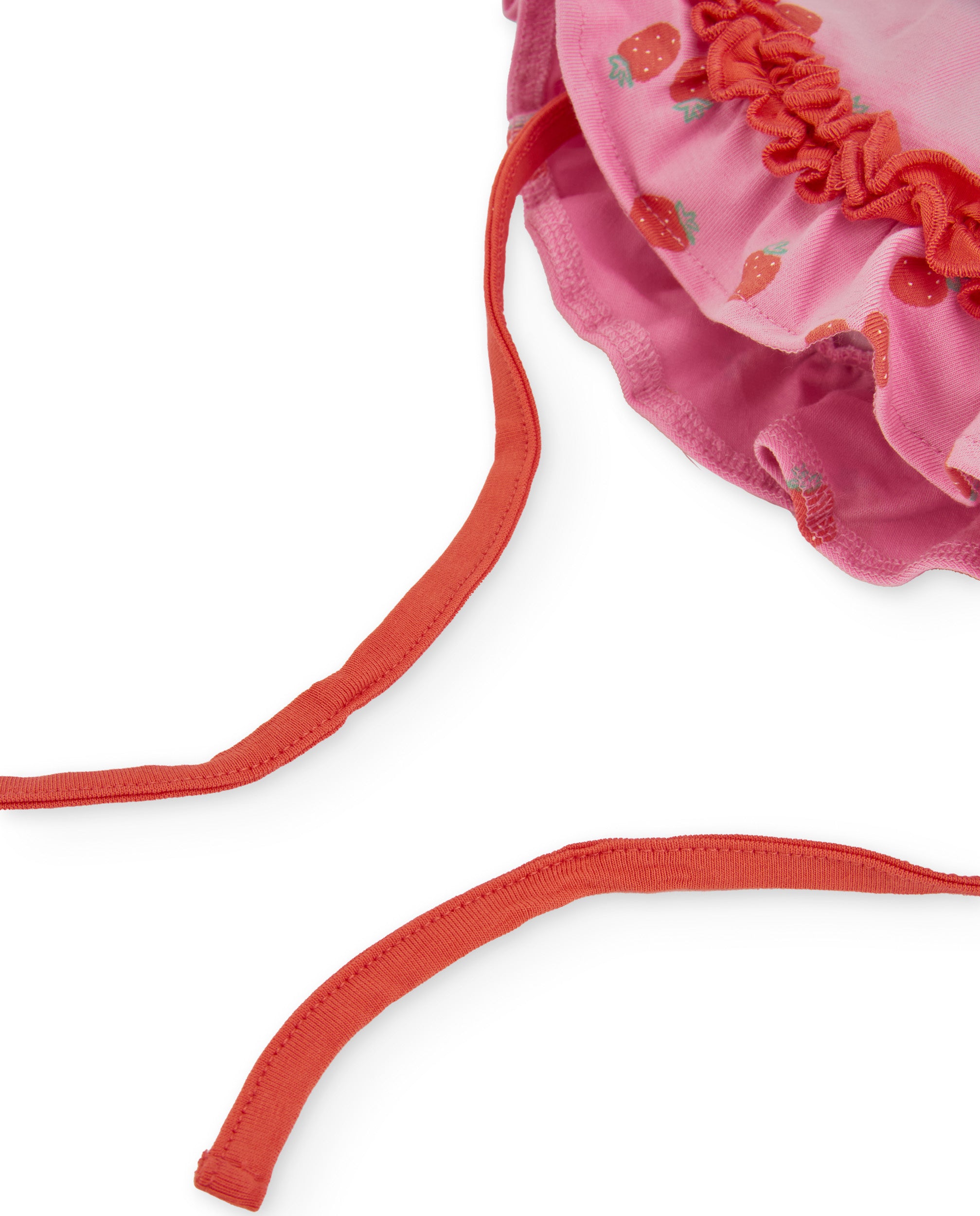 TucTuc Accessori cappellino neonata rosa fragole