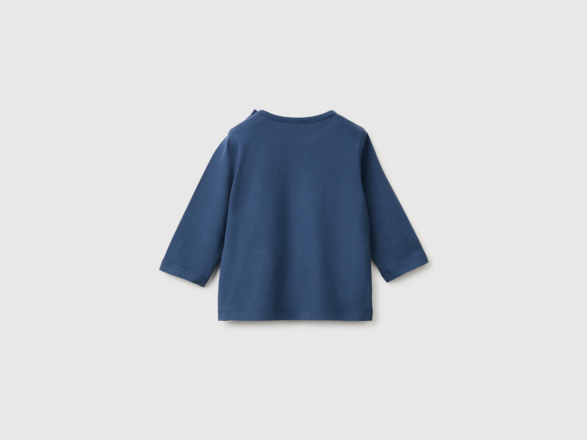 Benetton T-Shirts and Tops maglietta cotone bio stampa animali taglia 68