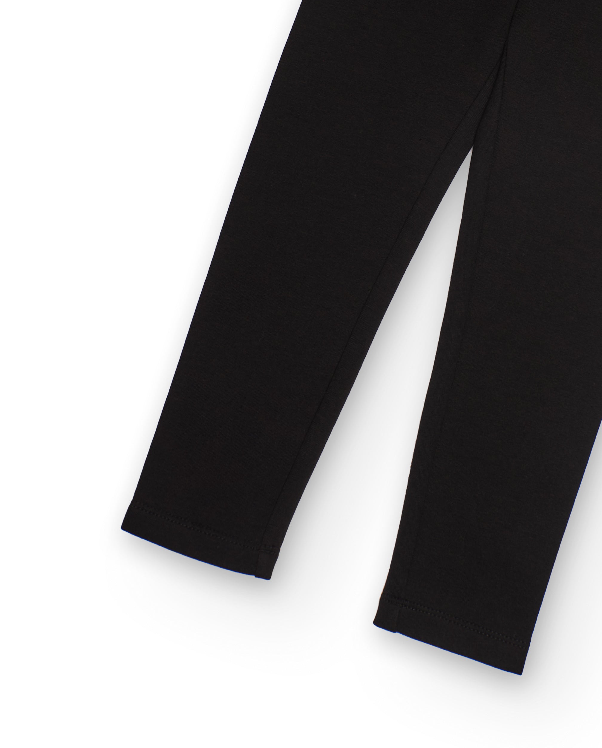 TucTuc Leggings legging bambina nero con borchie elasticizzato