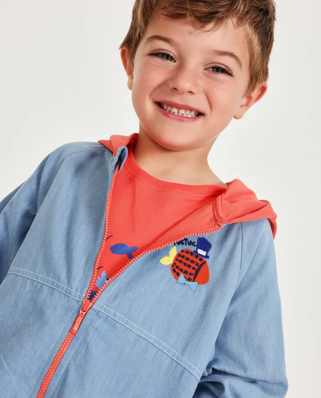 TucTuc Giacche Giacca Denim Blu Bambino Mezza Stagione