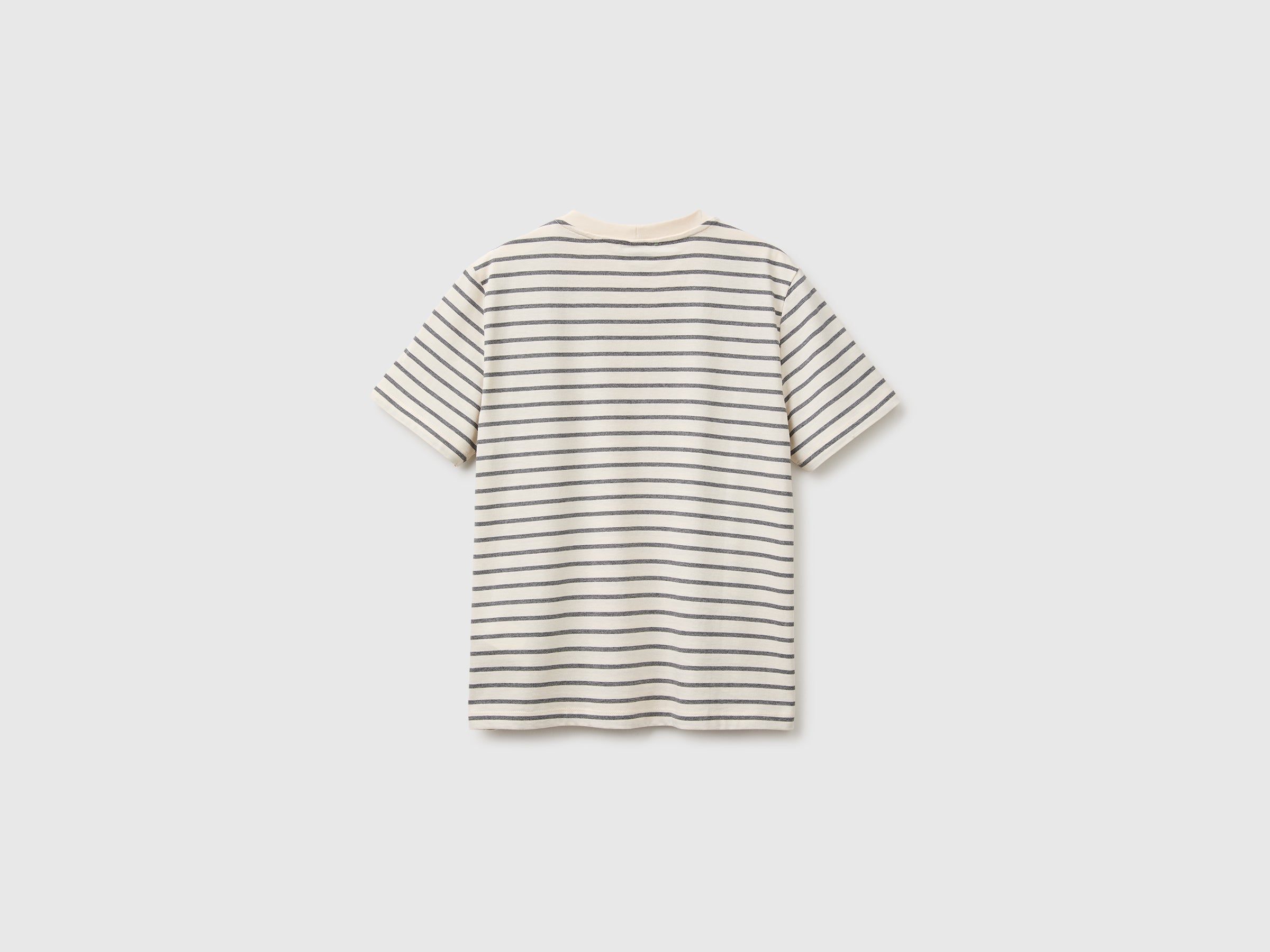 United Colors of Benetton Maglietta a Righe Cotone M