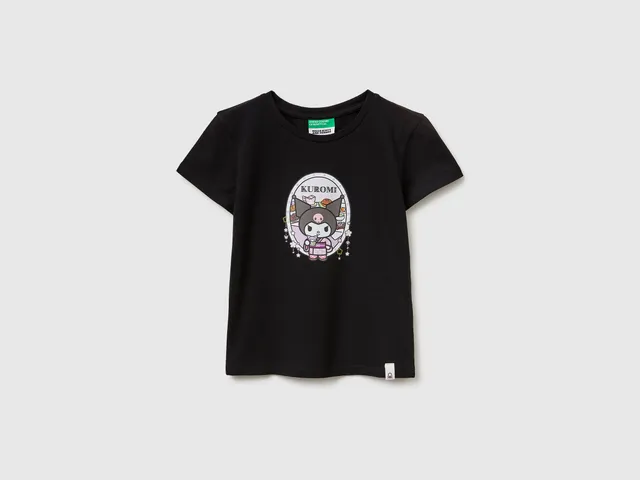 United Colors of Benetton Kuromi Hello Kitty maglietta cotone M stampa