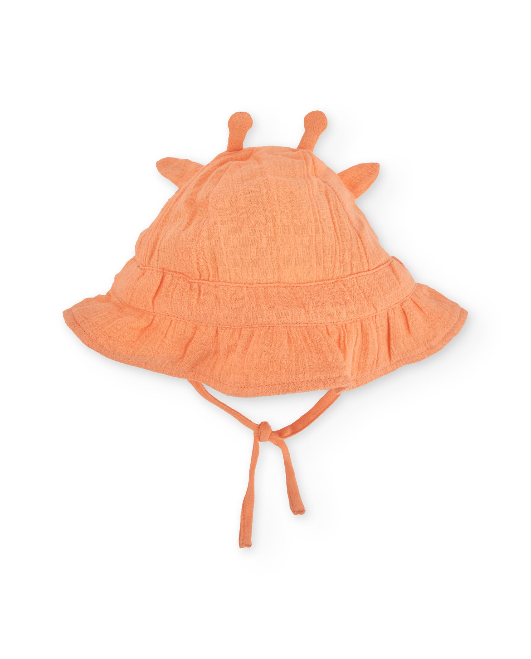 TucTuc Accessori cappellino neonata arancione animaletto