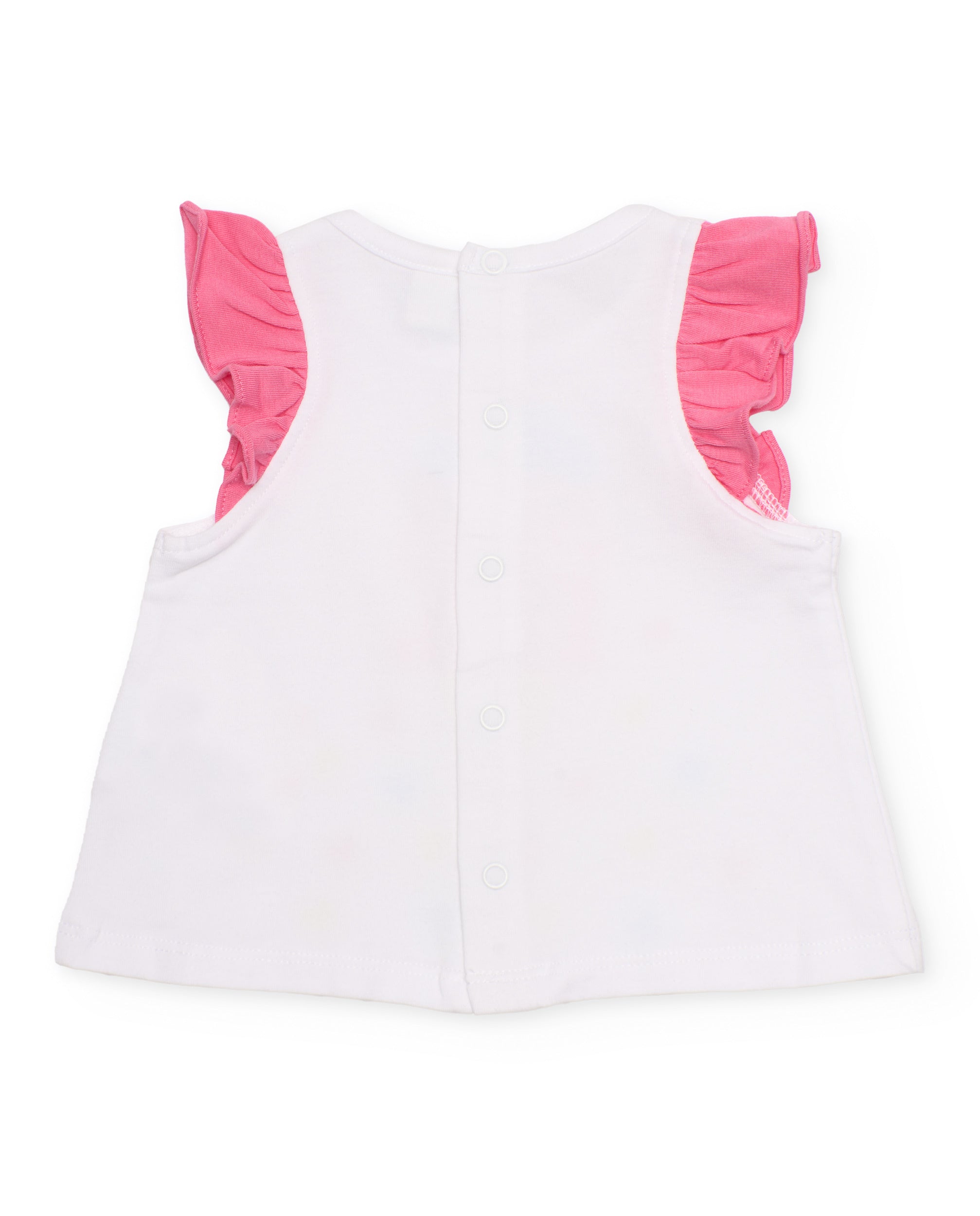 TucTuc Completi Maglia Neonata Bianco 3-6 Mesi Volant