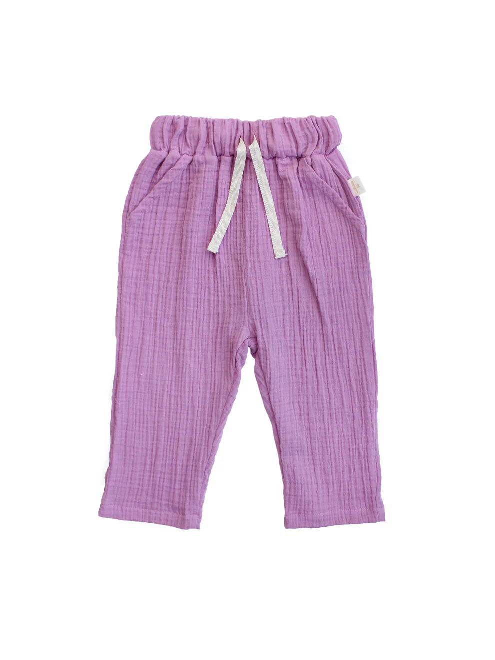 Miela Kids Mussola pantaloni rosa 2-3 anni cotone comodi