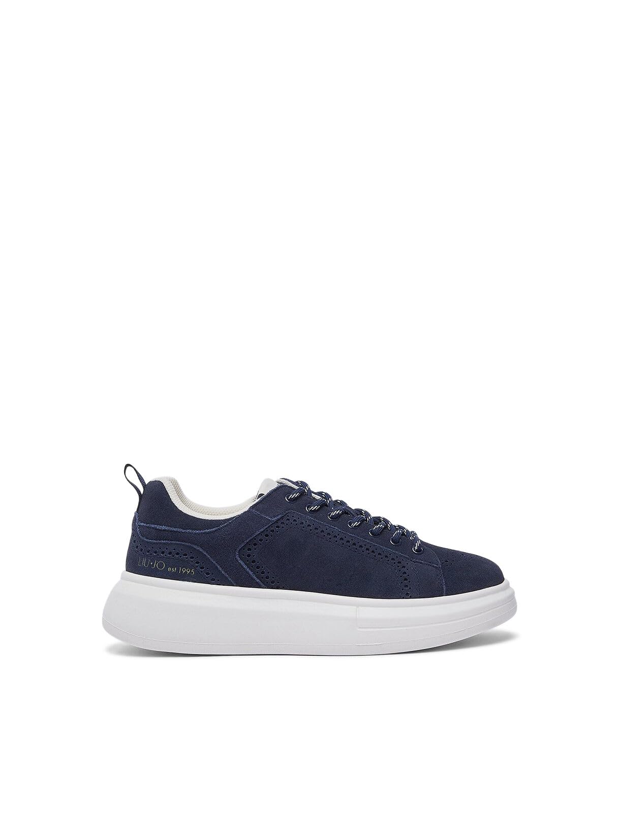 Liu Jo Sneakers Platform Suede Beige 41 EU Suola 5,5 cm