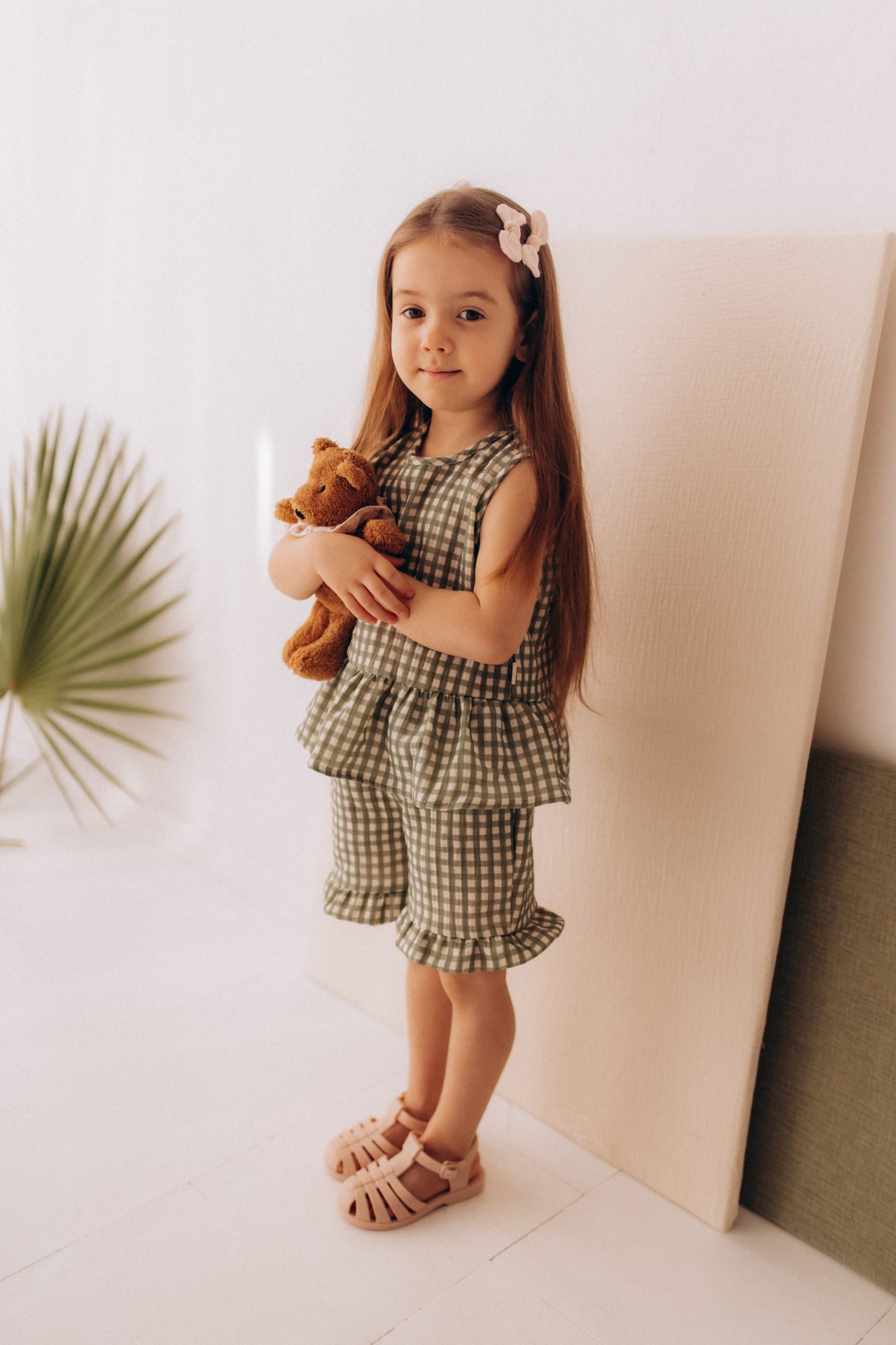 Woolly Organic Girl’s Shorts Pantaloncini Bimba Cotone