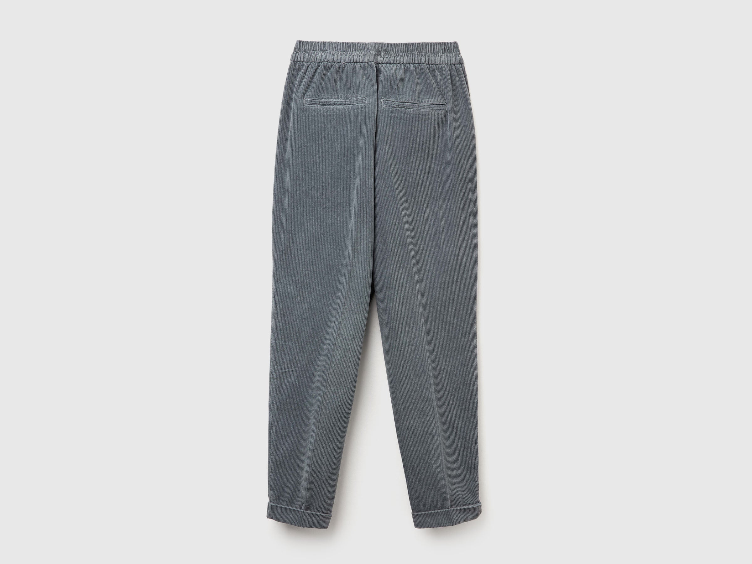 United Colors of Benetton Trousers chinos velluto cotone donna