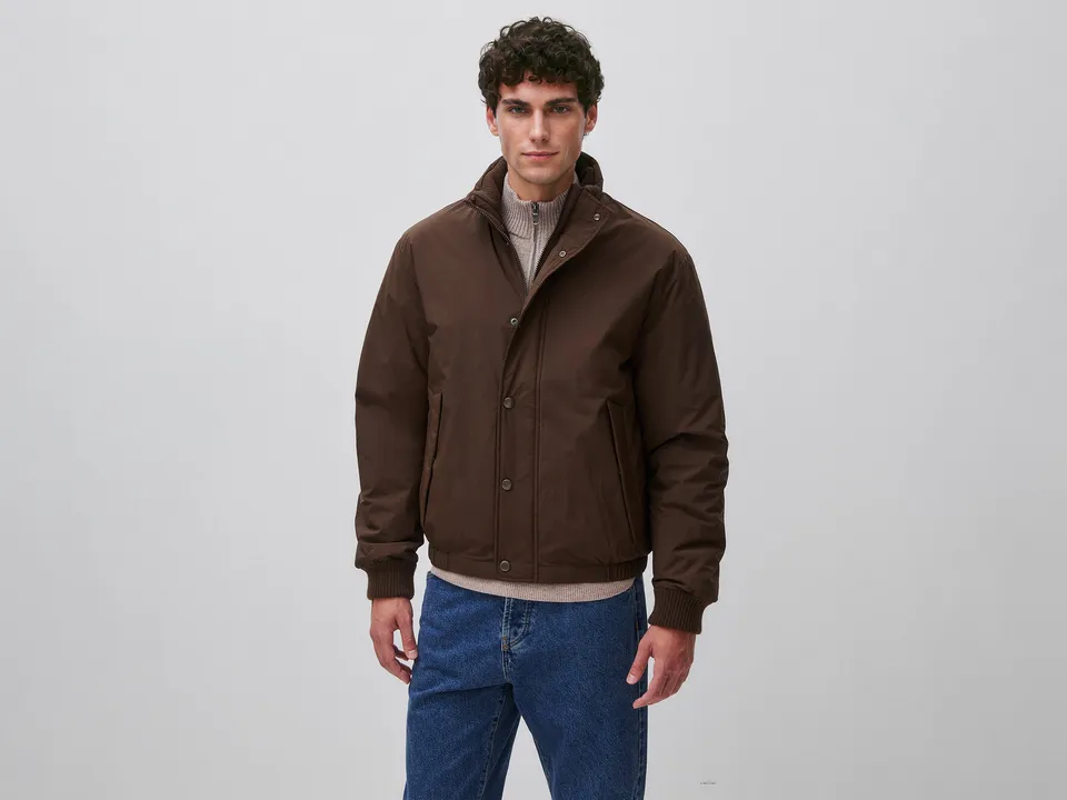United Colors of Benetton Piumino collo alto nylon L