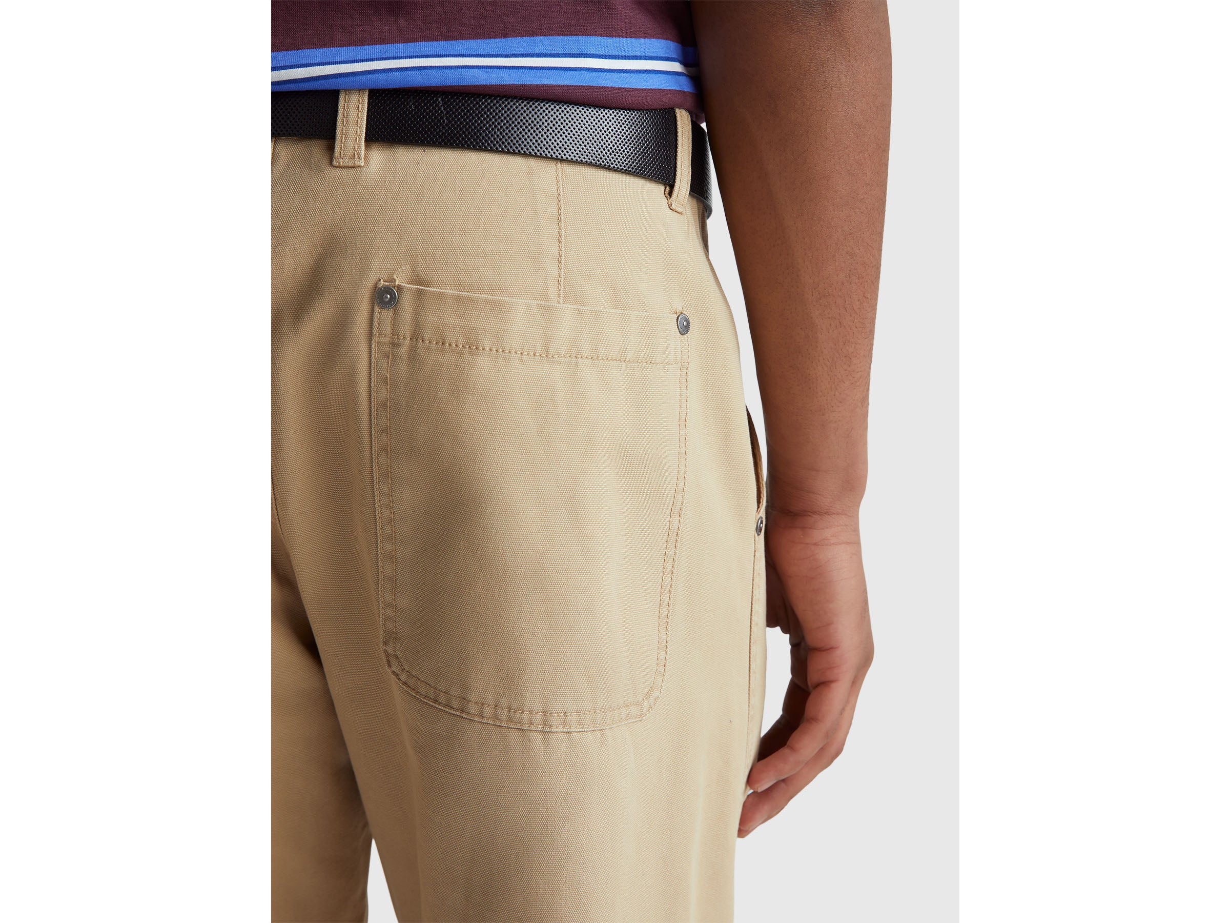 United Colors of Benetton pantaloni tela cotone 48