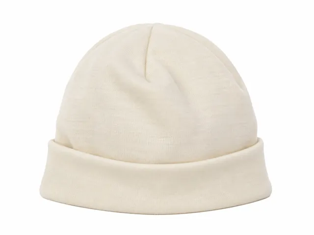 Woolly Organic Merino Beanie cuffia neonato lana merino seta