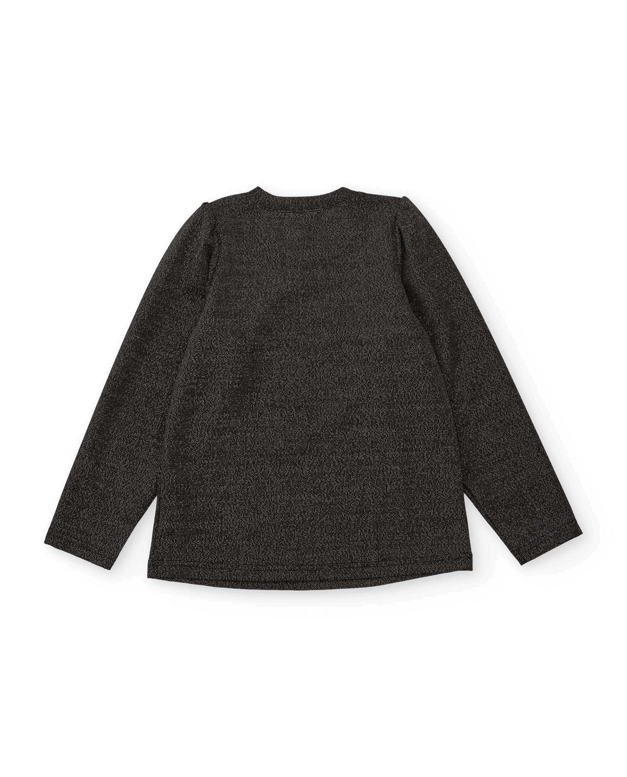 TucTuc Magliette Maglietta bambina maniche lunghe grigio