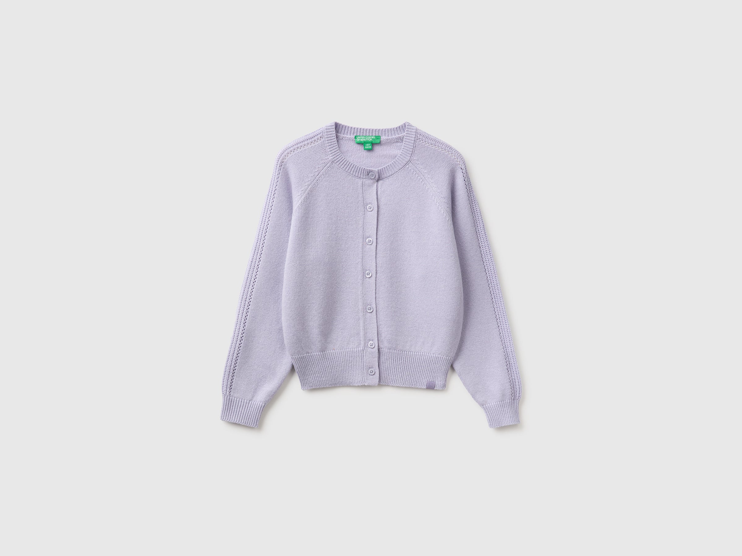 Benetton Wool blend cardigan cardigan misto lana bottoni taglia M