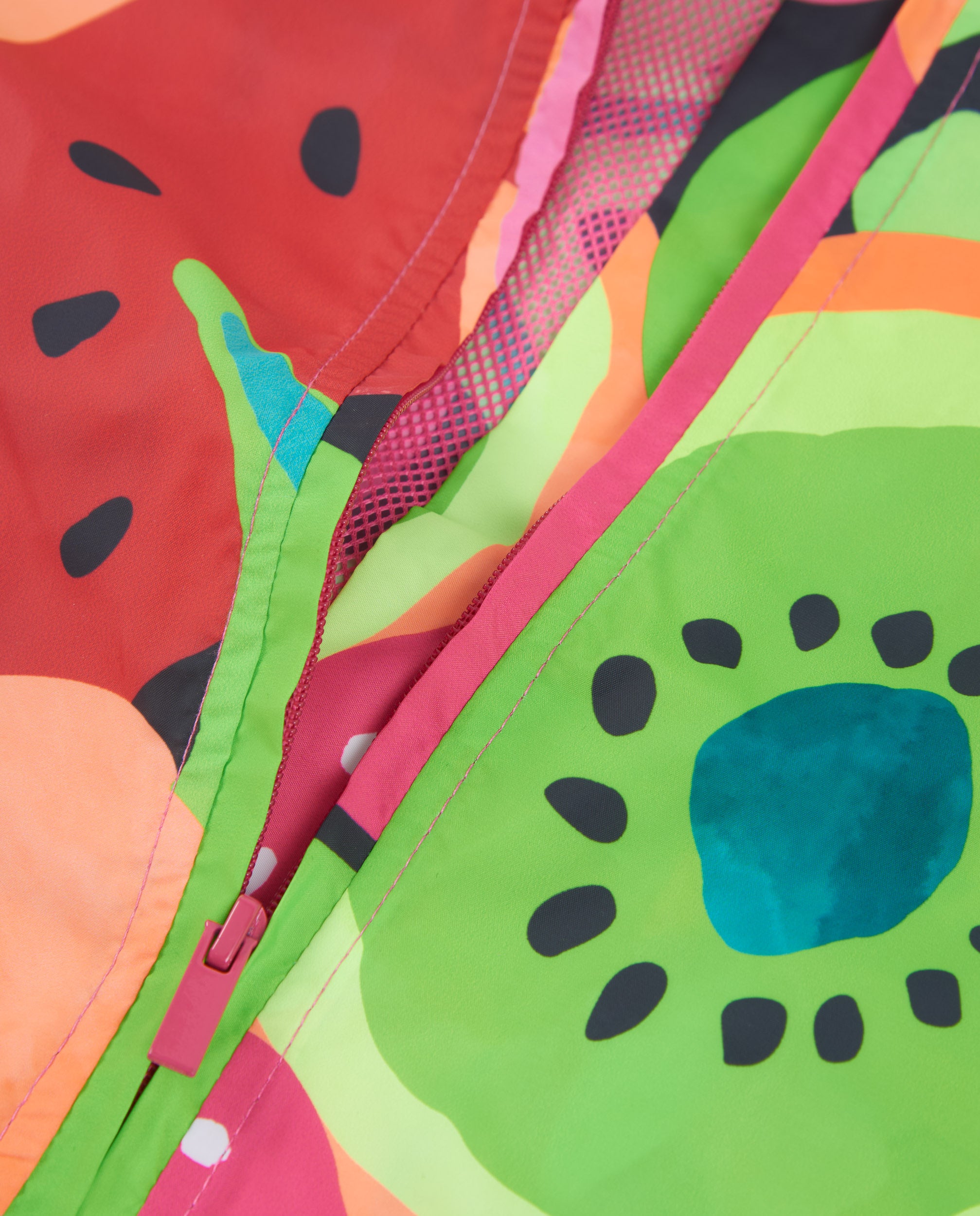 TucTuc Giacche frutti giacca bambina multicolore con cappuccio