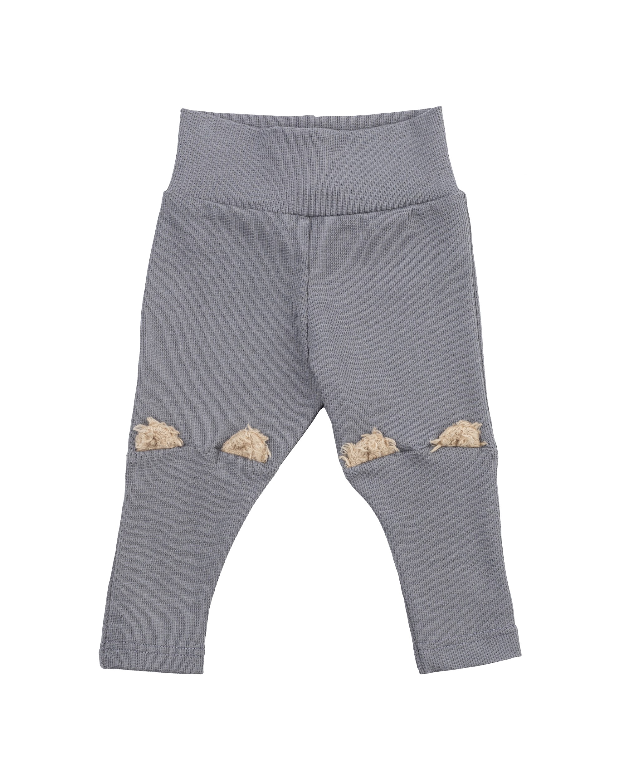 Woolly Organic Baby Leggings teddy ears cotone organico bimbo