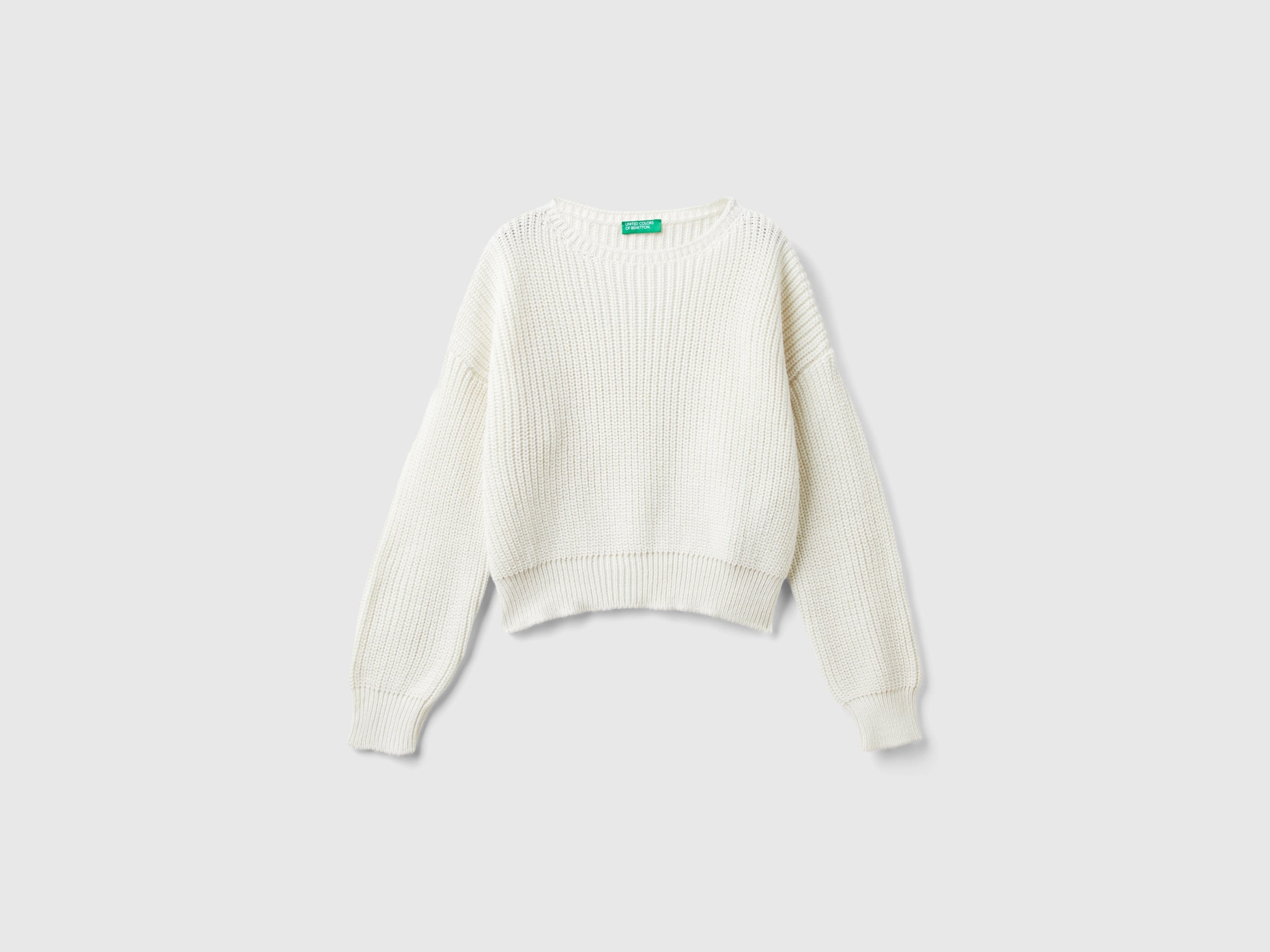 United Colors of Benetton Sweaters Boxy Fit Sweater maglione taglia M