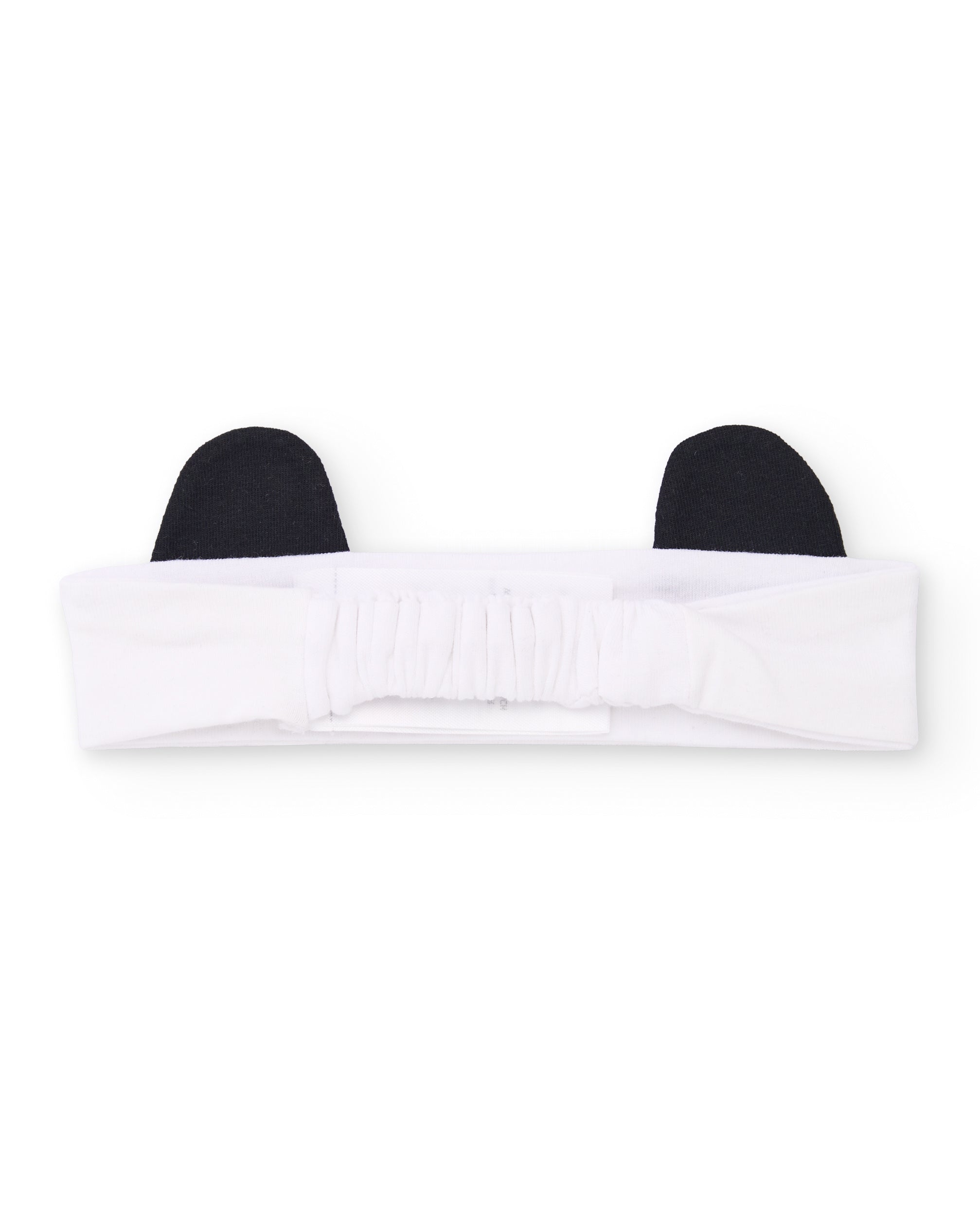 TucTuc Accessori fascia neonato bianco orecchie animale