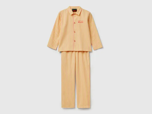 United Colors of Benetton Stranger Things Pigiama Taglia L Righe