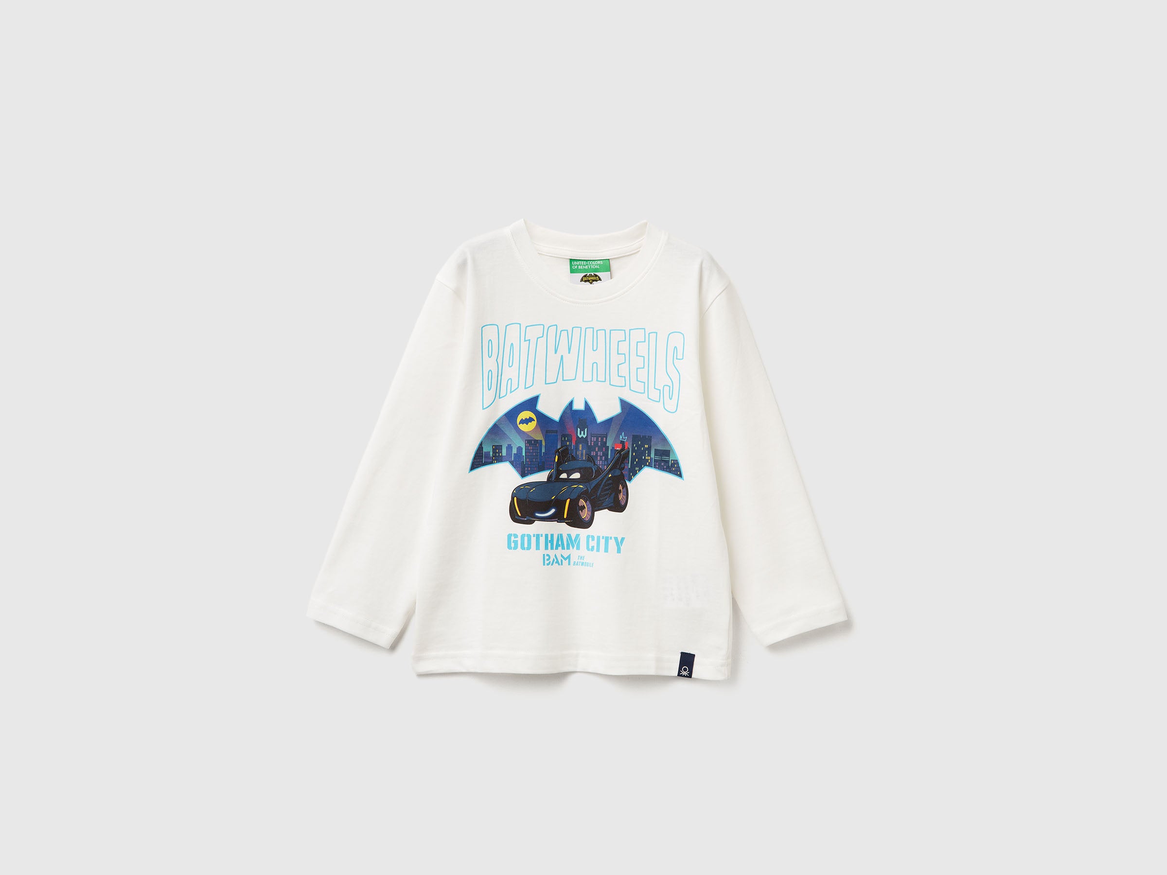 United Colors of Benetton Batwheels t-shirt cotone organico bimbo