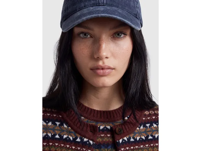 United Colors of Benetton Vintage-Look cappellino baseball OS cotone
