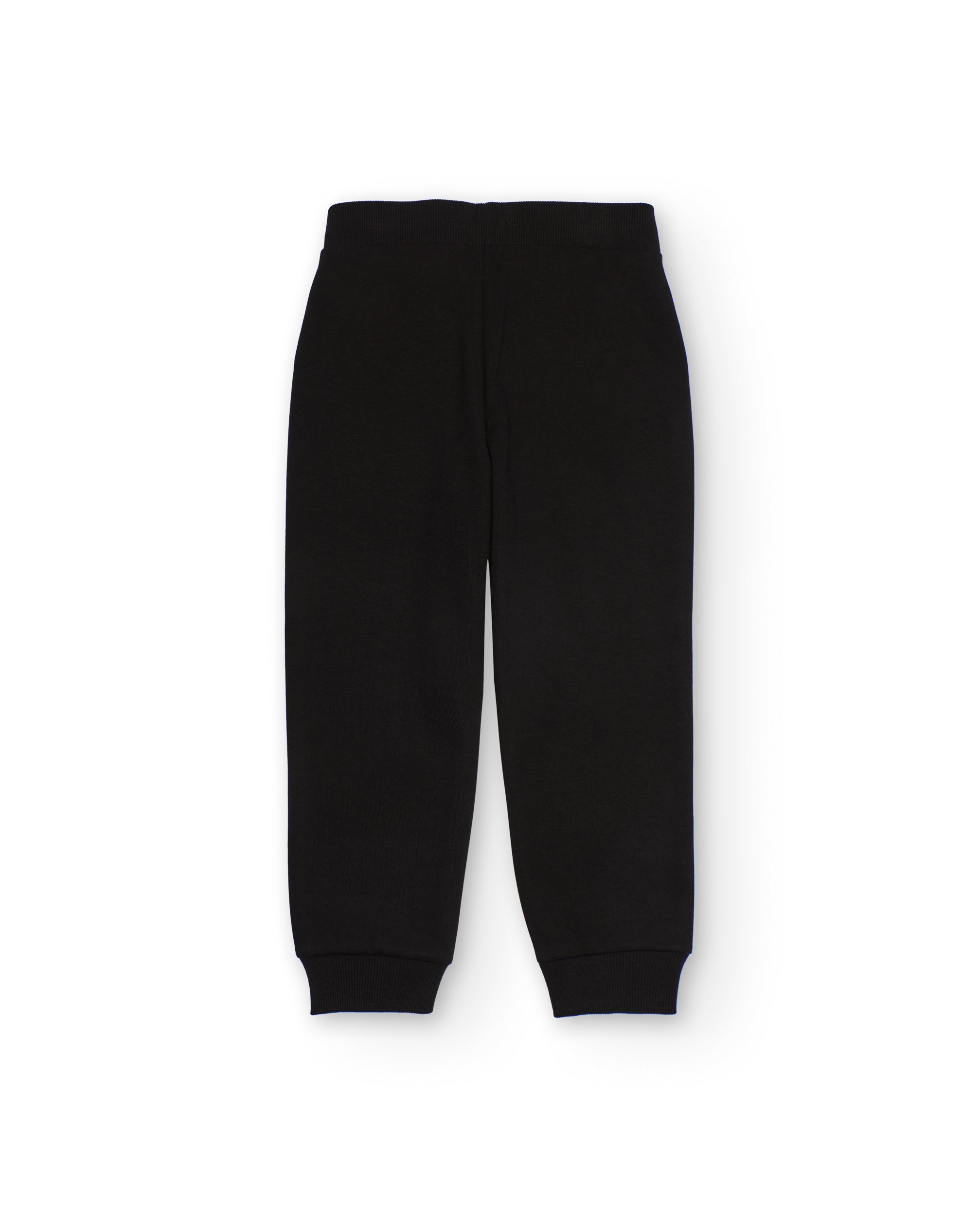 TucTuc Pantaloni Felpa Pantaloni Bambino Nero Coulisse