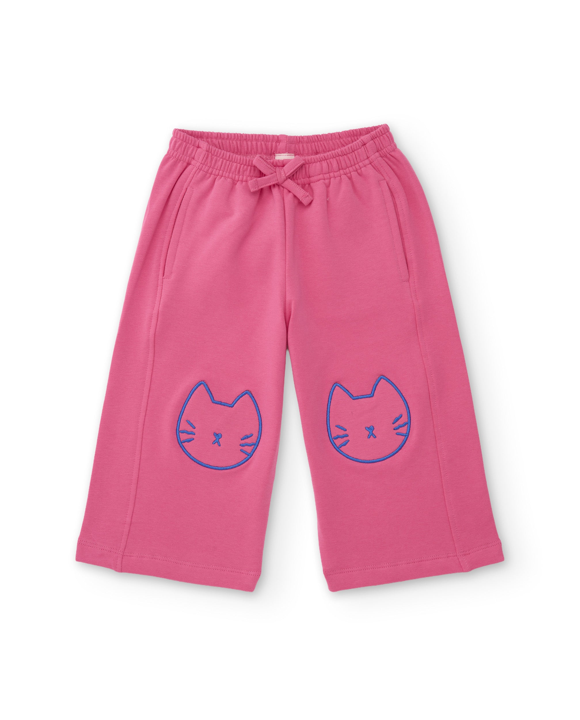 TucTuc Completi completo bambina felpa blu rosa gatti