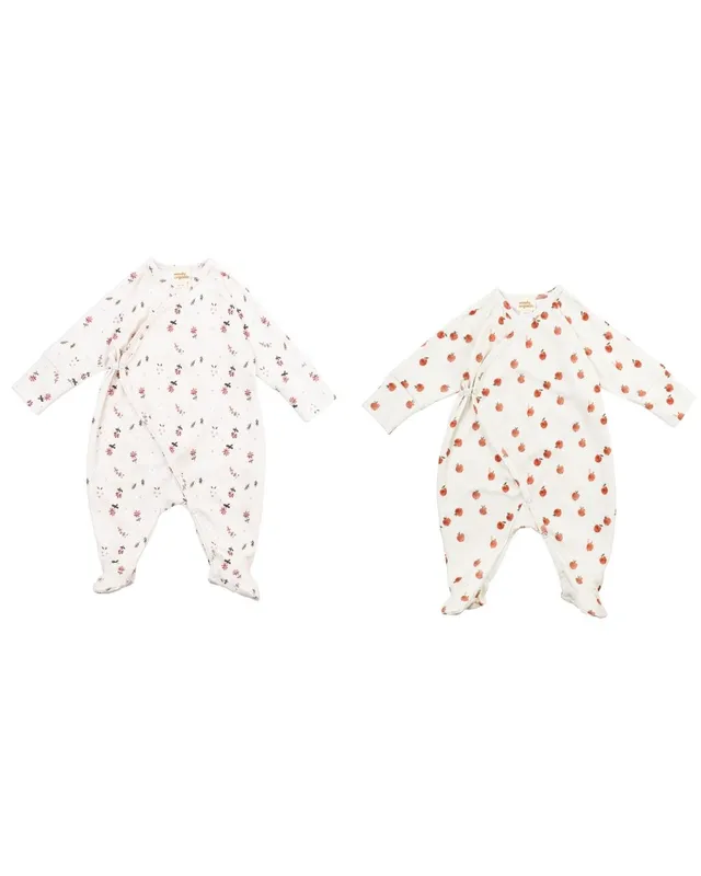 Woolly Organic Wrap Sleepsuit tutina cotone incrociata