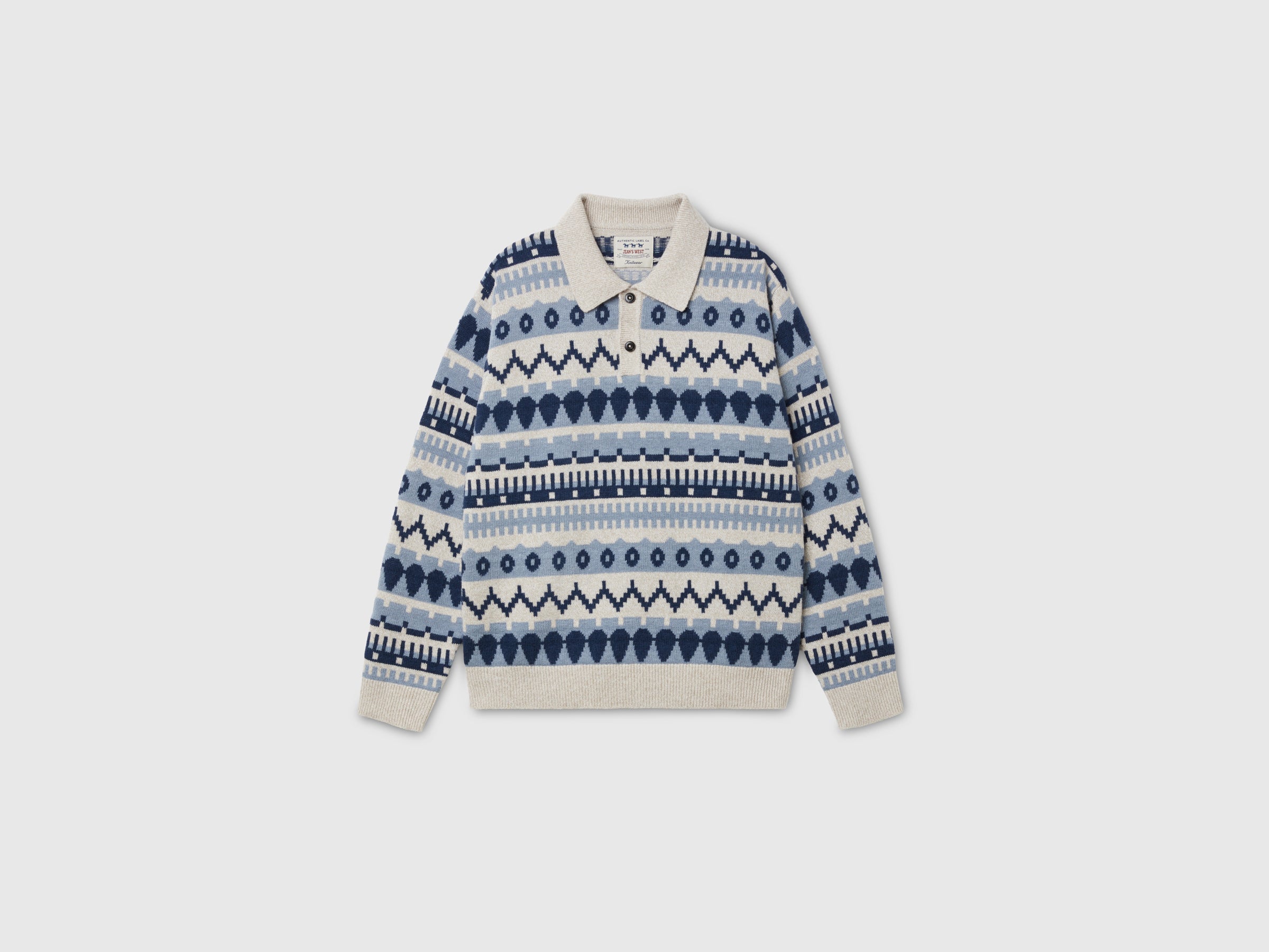 United Colors of Benetton polo jacquard misto lana