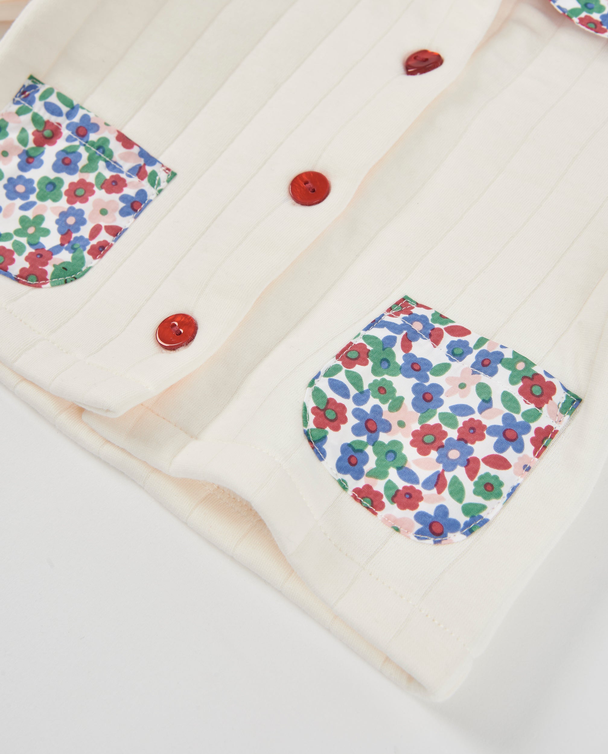 TucTuc Maglioni Giacca Maglia Neonata Floreale Crudo